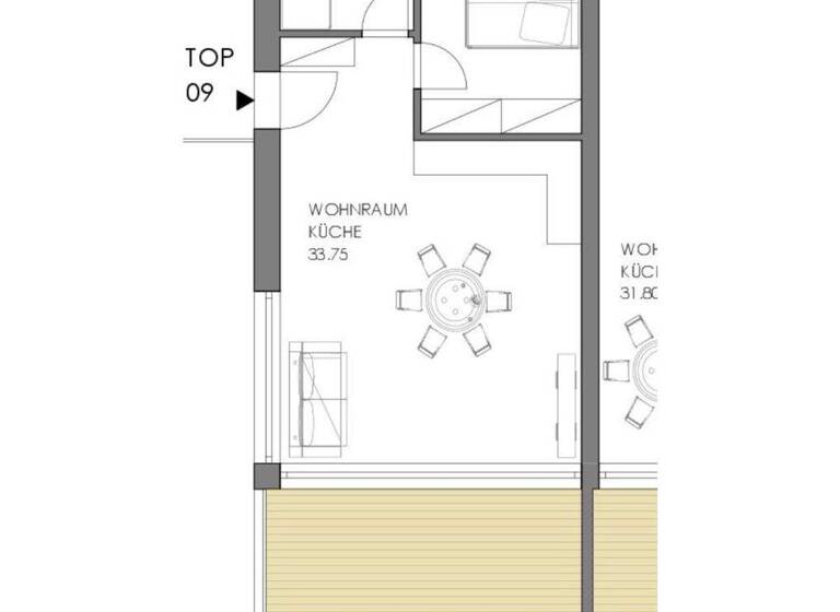 Terrassenwohnung zum Kauf provisionsfrei 449.000 € 2 Zimmer 50 m² 2. Geschoss Millstatt am See 9872