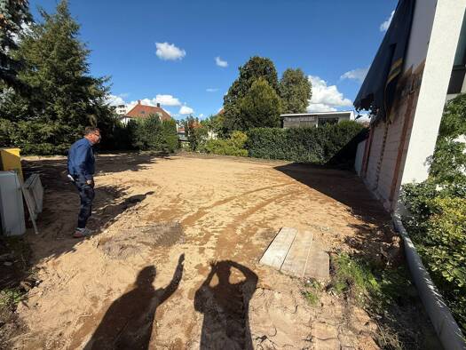 Grundstück zum Kauf provisionsfrei 829.000 € 713 m² Grundstück Baugenehmigung vorhanden Reichelsdorf Nürnberg 90453