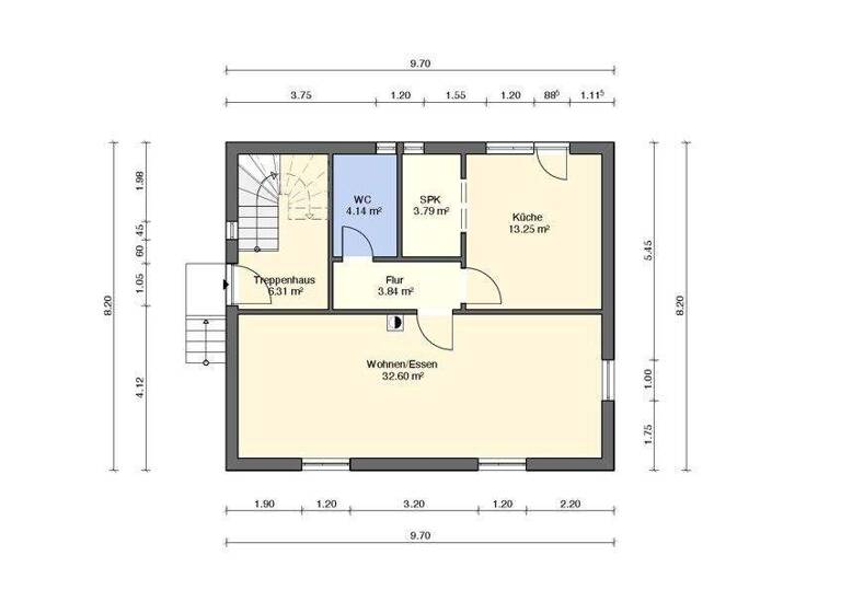 Einfamilienhaus zum Kauf 330.000 € 4 Zimmer 121 m² 882 m² Grundstück Beckum 59269
