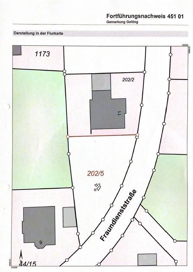 Grundstück zum Kauf 544 m²<br/>Grundstück Fraundienststraße 11 Gelting Pliening 85652