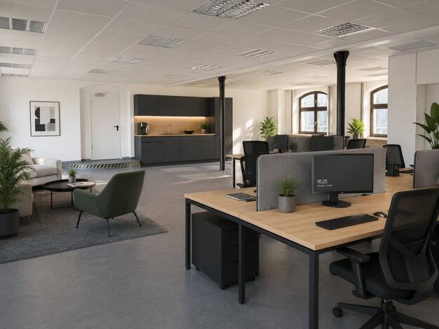 Bürofläche zur Miete provisionsfrei 1.200 € 200 m² Bürofläche Leuben Dresden 01257