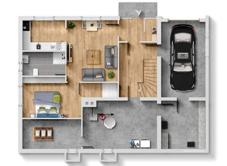 Einfamilienhaus zum Kauf 394.000 € 8 Zimmer 199 m² 1.063 m² Grundstück Hausen vor Wald Hüfingen 78183