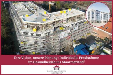 Praxisfläche zur Miete 6.050 € 12 Zimmer 360 m² Bürofläche Warsingsfehn Moormerland 26802