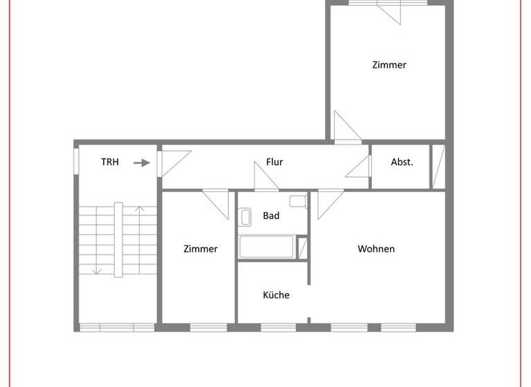 Wohnung zum Kauf 240.000 € 3 Zimmer 60 m² 2. Geschoss Lechhausen Augsburg 86165
