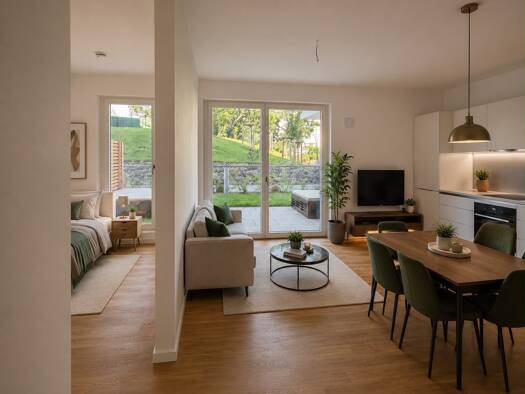 Terrassenwohnung zur Miete 1.195 € 1,5 Zimmer 43 m² Geschoss 1/6 frei ab 15.09.2026 Reichsstraße Westend Charlottenburg-Wilmersdorf 14052