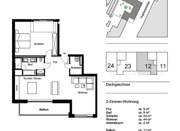 Wohnung zur Miete 1.411 € 2 Zimmer 95 m² 99. Geschoss frei ab sofort Lerchenstraße 15 Vorstadt Kiel 24103