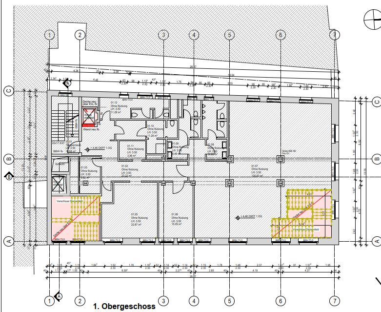 Bürofläche zur Miete provisionsfrei 1.052,3 m²<br/>Bürofläche ab 131,8 m²<br/>Teilbarkeit City - Ost Dortmund 44135