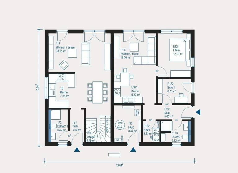 Mehrfamilienhaus zum Kauf 717.999 € 6 Zimmer 241 m² 753,4 m² Grundstück Winden am Aign Reichertshofen 85084