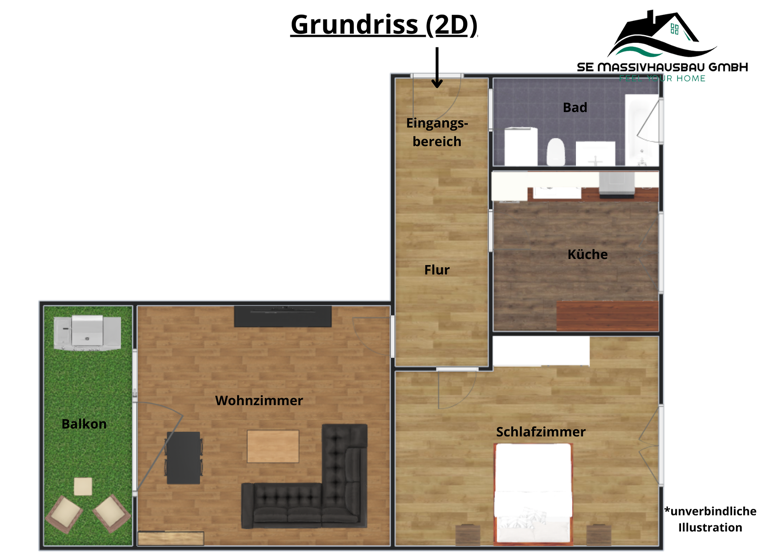 Wohnung zum Kauf 179.000 € 2 Zimmer 72 m²<br/>Wohnfläche EG<br/>Geschoss ab sofort<br/>Verfügbarkeit Rohrdorf 72229