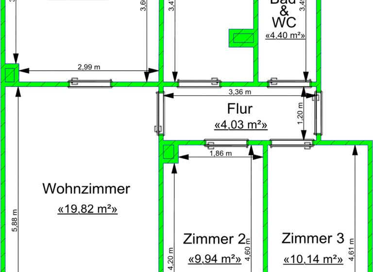 Studio zur Miete 119 € 1 Zimmer 21,7 m² 3. Geschoss Berliner Straße 203 Bieblach Gera 07546