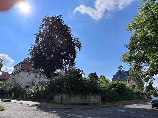 Grundstück zum Kauf provisionsfrei 1.500.000 € 1.075 m² Grundstück Baugenehmigung vorhanden frei ab sofort Markkleeberg Markkleeberg 04416