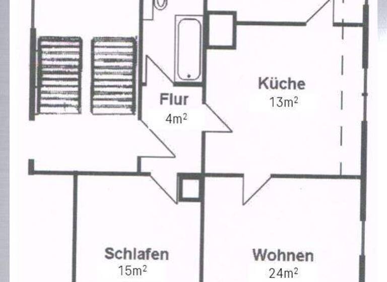Wohnung zur Miete 560 € 3 Zimmer 75 m² 2. Geschoss frei ab 01.05.2026 Mittweida 09648