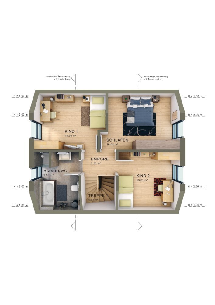 Einfamilienhaus zum Kauf 521.780 € 5 Zimmer 125 m²<br/>Wohnfläche 700 m²<br/>Grundstück Umspannwerk Magdeburg 30110