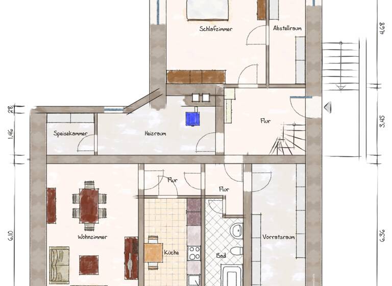 Einfamilienhaus zum Kauf 49.000 € 5 Zimmer 150 m² 870 m² Grundstück Oeste Gerbstedt 06347