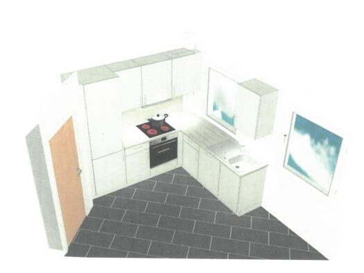 Wohnung zur Miete - Erstbezug 960 € 2,5 Zimmer 60,5 m² EG frei ab 01.04.2026 Dollern 21739