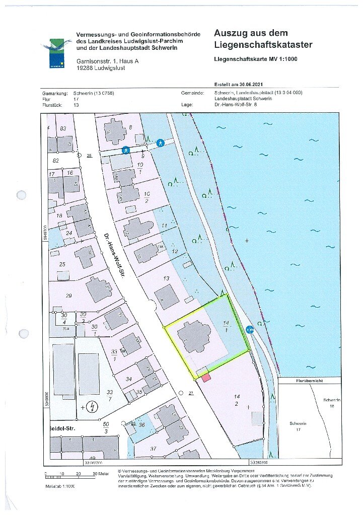 Wohnung zur Miete 1.918 € 3 Zimmer 166,8 m²<br/>Wohnfläche 2.<br/>Geschoss Lewenberg Schwerin 19055