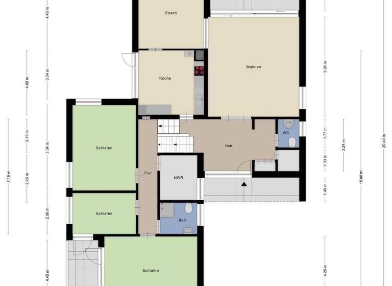 Villa zum Kauf 617.500 € 9 Zimmer 254,3 m² 916 m² Grundstück Warendorf 48231