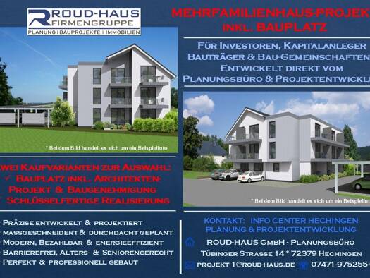 Mehrfamilienhaus zum Kauf 1 Zimmer Bad Saulgau Bad Saulgau 88348