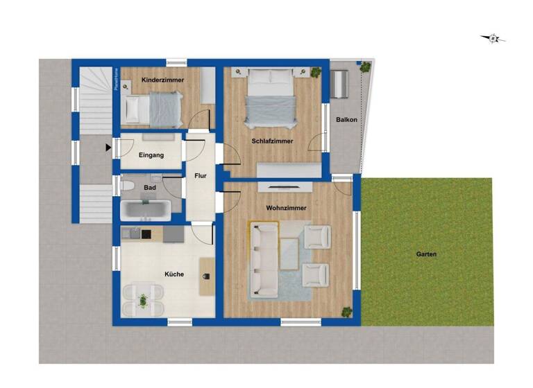 Einfamilienhaus zum Kauf 375.000 € 3 Zimmer 78 m² 522 m² Grundstück Alzenau 63755