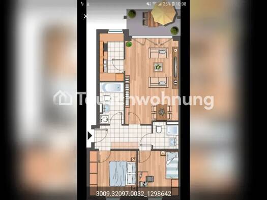 Wohnung zur Miete Tauschwohnung 1.400 € 3 Zimmer 76 m² 2. Geschoss Hadern München 81377