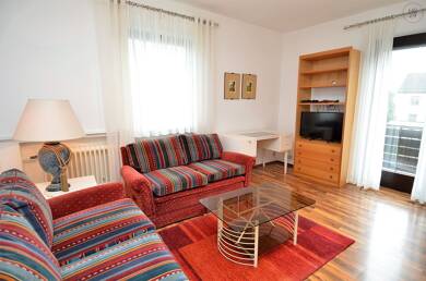 Wohnung zur Miete Wohnen auf Zeit 890 € 2 Zimmer 45 m² frei ab 02.06.2025 Firnhaberau Augsburg 86169