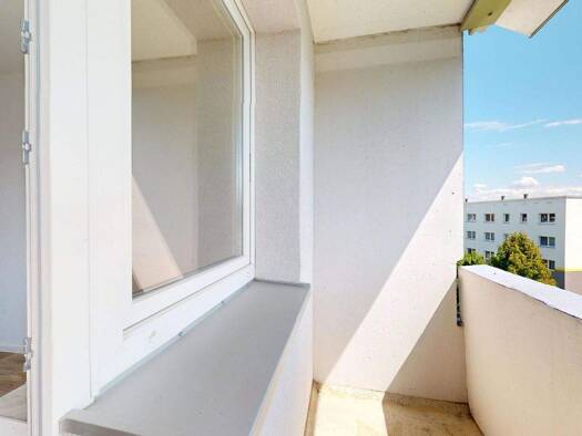 Wohnung zur Miete 436 € 3 Zimmer 70,4 m² 6. Geschoss Zapfenweg 16 Heide Nord Halle 06120