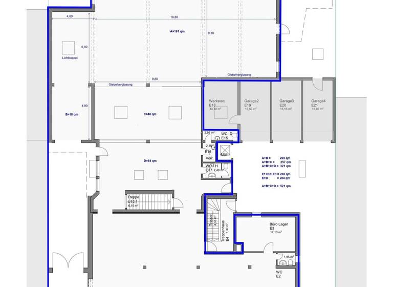 Laden zur Miete 10 € 521 m² Verkaufsfläche teilbar ab 200 m² Burgkirchen Burgkirchen an der Alz 84508