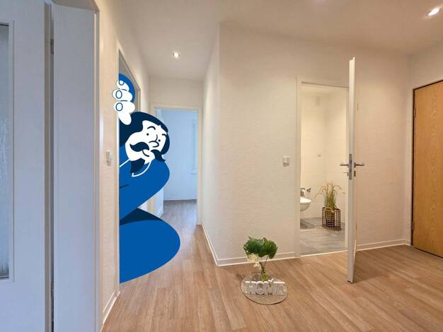Wohnung zur Miete 424 € 3 Zimmer 60,6 m² 4. Geschoss Fröbelstraße 56 Stadtfeld West Magdeburg 39110