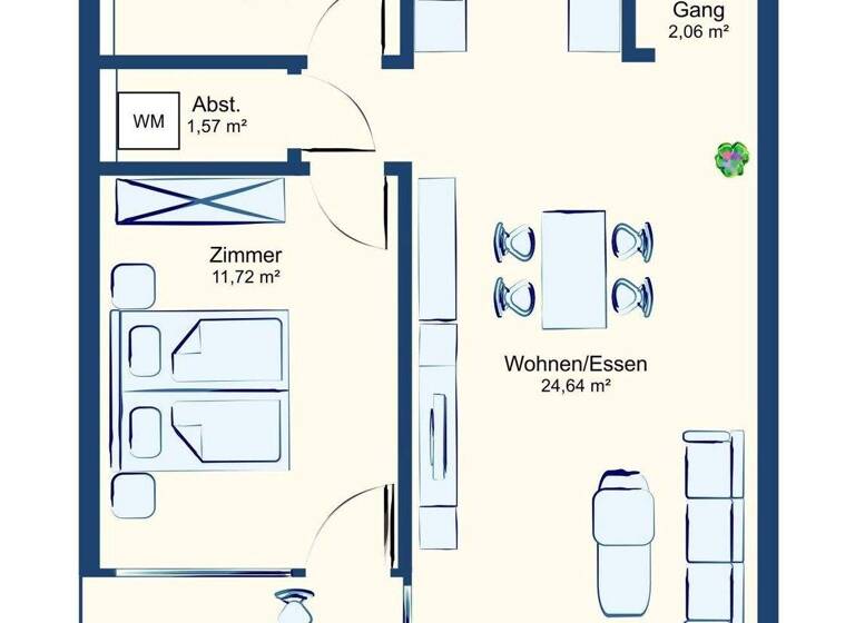 Wohnung zum Kauf 350.000 € 2 Zimmer 48,9 m² 2. Geschoss Hintere Achmühlerstraße 2 Dornbirn 6850