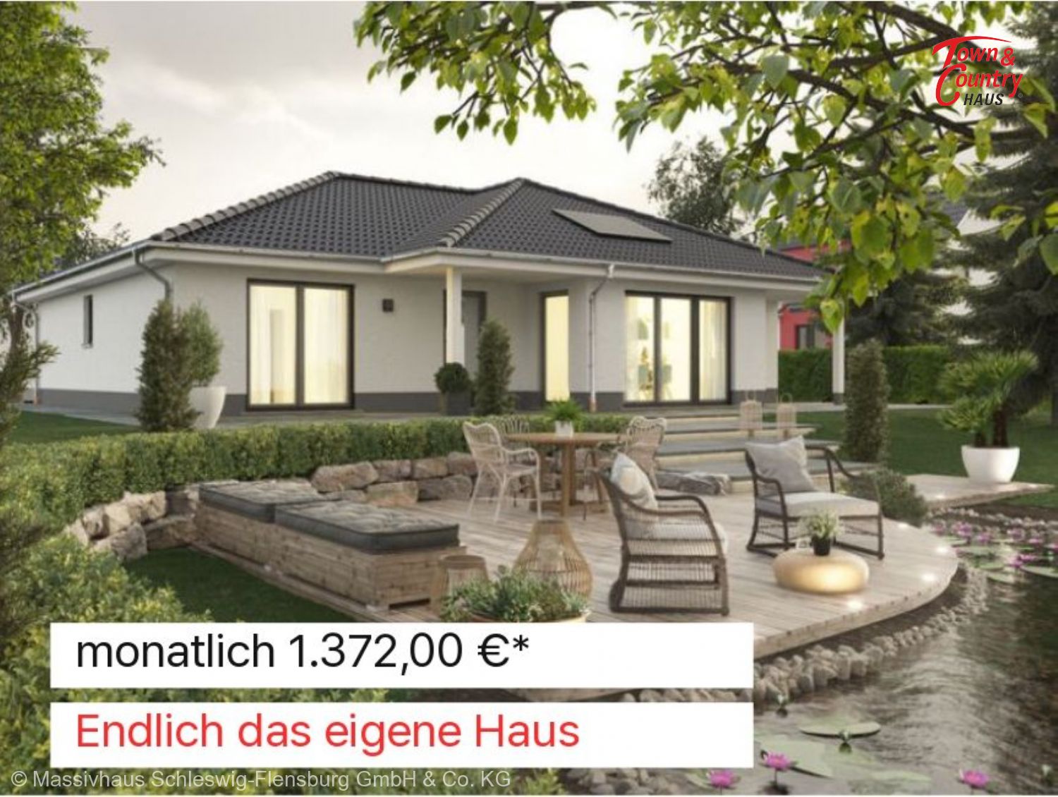 Bungalow zum Kauf provisionsfrei 333.950 € 5 Zimmer 127,1 m²<br/>Wohnfläche 764 m²<br/>Grundstück Bollingstedt 24855