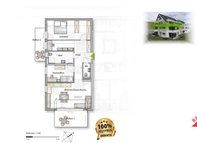 Wohnung zum Kauf provisionsfrei 615.000 € 3,5 Zimmer 89 m²<br/>Wohnfläche Mitte Sindelfingen 71063