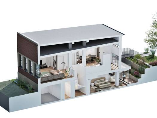 Stadthaus zum Kauf - Neubau provisionsfrei 1.250.700 € 3 Zimmer 156,6 m² Stadtjägerstraße 10 Innenstadt Innenstadt 86152