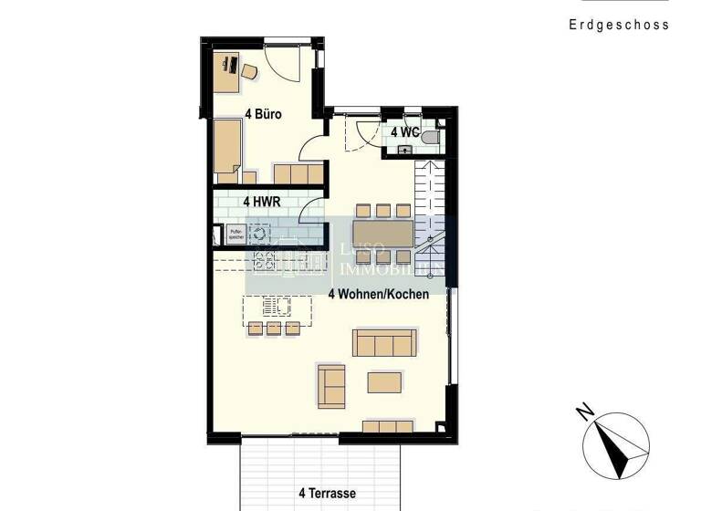 Doppelhaushälfte zur Miete - Erstbezug 3.000 € 4 Zimmer 131 m² 252 m² Grundstück frei ab sofort Steinberg 30c Wedel 22880