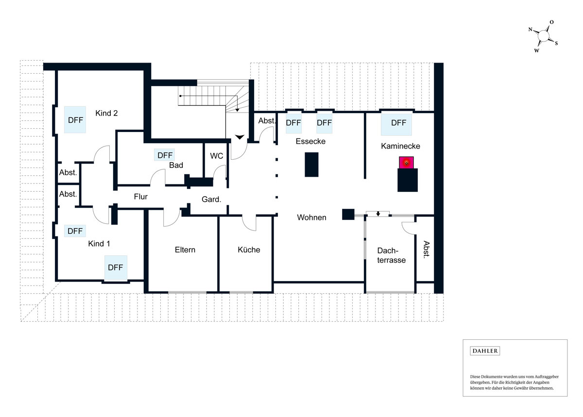 Wohnung zum Kauf 218.000 € 4 Zimmer 115 m²<br/>Wohnfläche 3.<br/>Geschoss Landgrafenstraße 16 Ruhrallee - Ost Dortmund 44139