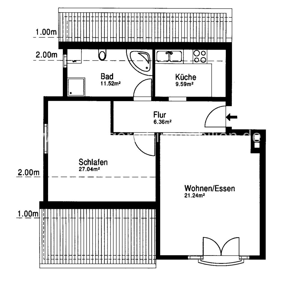 Wohnung zum Kauf 215.000 € 2 Zimmer 57,6 m²<br/>Wohnfläche EG<br/>Geschoss Köpenick Berlin 12587