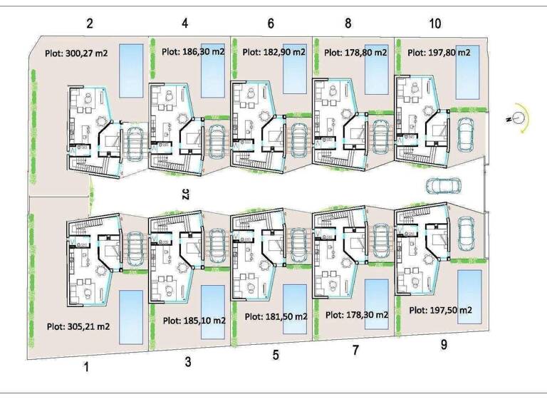 Villa zum Kauf - Erstbezug provisionsfrei 509.000 € 4 Zimmer 158 m² 181 m² Grundstück Orihuela Costa 03186