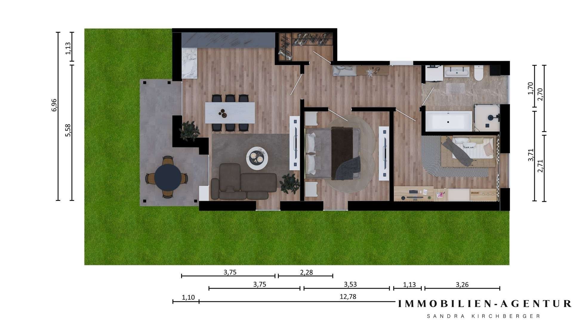 Wohnung zur Miete 1.100 € 3 Zimmer 85 m²<br/>Wohnfläche 1.<br/>Geschoss ab sofort<br/>Verfügbarkeit Niederhof Schwandorf 92421