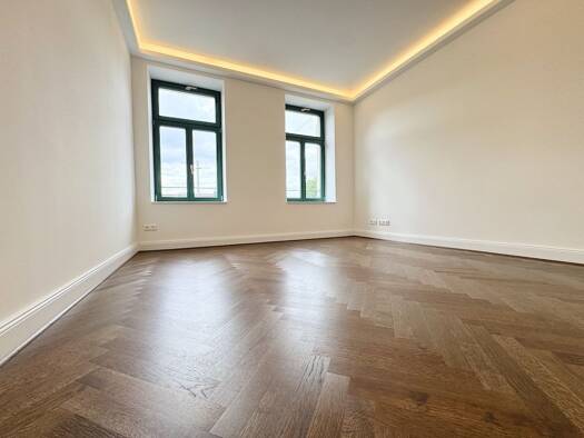 Wohnung zur Miete - Erstbezug 765 € 2 Zimmer 57,7 m² 1. Geschoss frei ab 01.08.2026 Altlindenau Leipzig 04177