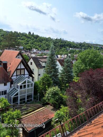 Maisonette zur Miete 1.200 € 2 Zimmer 80 m² Geschoss 2/2 frei ab sofort Feuerbach - Mitte Stuttgart 70469
