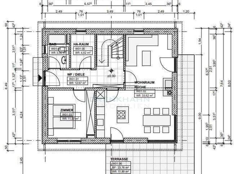 Einfamilienhaus zur Miete - Erstbezug 1.950 € 6 Zimmer 140,5 m² 300 m² Grundstück Köhlerstrat 2 Rövershagen 18182