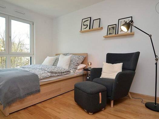 Studio zur Miete Wohnen auf Zeit 895 € 1 Zimmer 26 m² frei ab 01.03.2026 Mögeldorf Nürnberg 90482