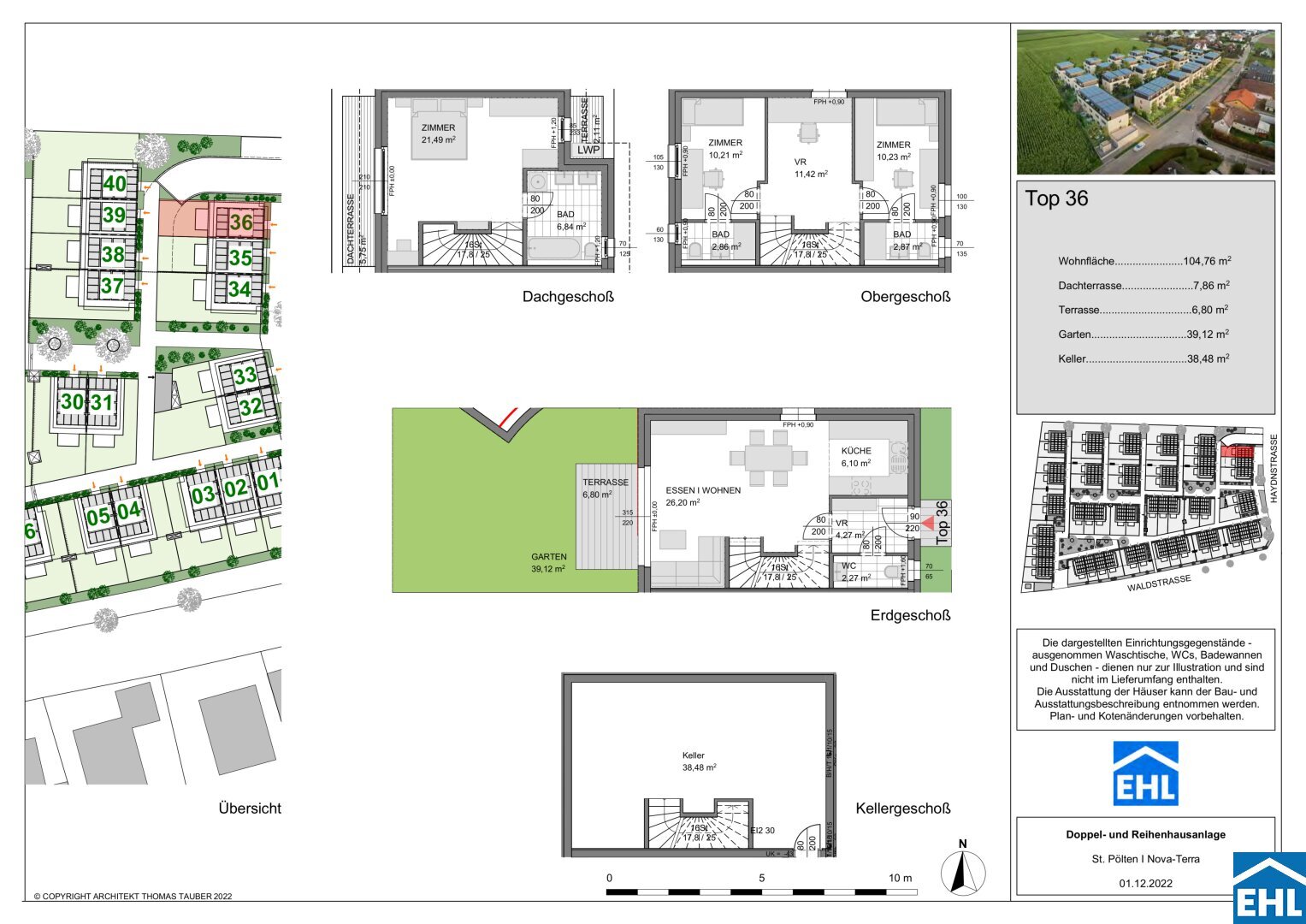 Reihenmittelhaus zur Miete 4 Zimmer 105 m²<br/>Wohnfläche Waldstraße St. Pölten St. Pölten 3100