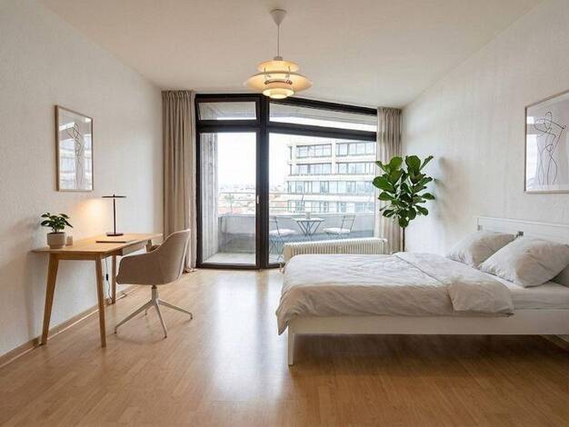 Studio zur Miete auf Zeit 807 € 1 Zimmer 32 m² frei ab 01.08.2026 Collinistraße 5 Oststadt Mannheim 68161