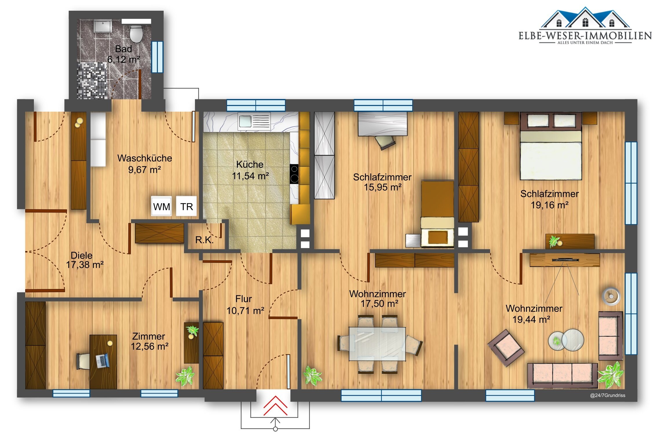 Einfamilienhaus zum Kauf 249.000 € 5 Zimmer 118 m²<br/>Wohnfläche 1.200 m²<br/>Grundstück ab sofort<br/>Verfügbarkeit Selsingen Selsingen 27446