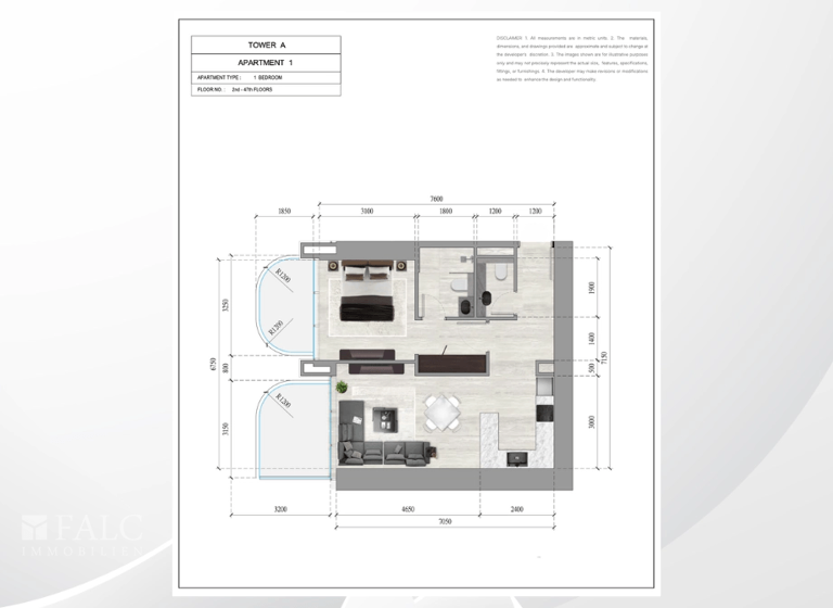 Wohnung zum Kauf - Erstbezug provisionsfrei 323.891 € 2 Zimmer 67,5 m² Dubai 00000