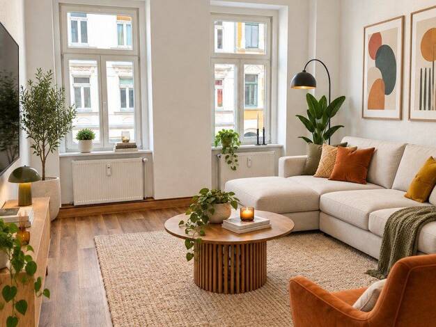 Wohnung zum Kauf provisionsfrei 224.000 € 4 Zimmer 77,4 m² 1. Geschoss Kleinzschocher Leipzig 04229