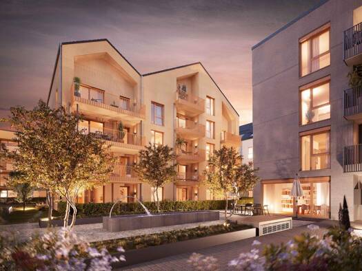 Wohnung zum Kauf - Erstbezug provisionsfrei als Kapitalanlage geeignet 3,5 Zimmer 65 m² Blauenstraße 20 Friedlingen Weil am Rhein 79576