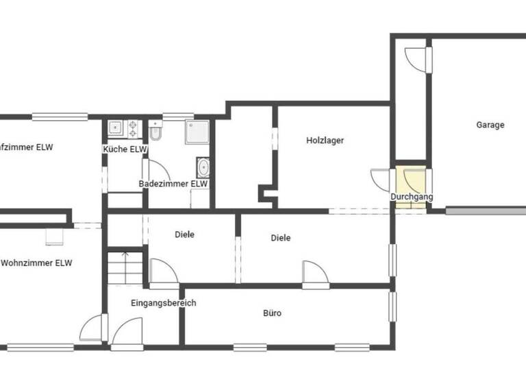 Einfamilienhaus zum Kauf 145.000 € 11 Zimmer 190 m² 193 m² Grundstück Laudenbach Weikersheim 97990