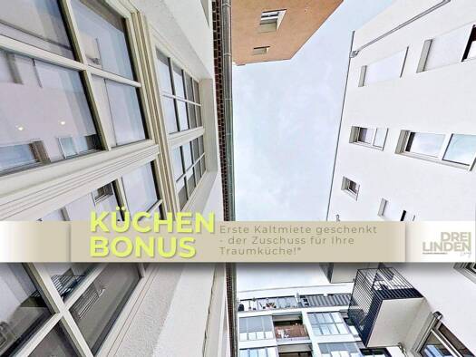 Maisonette zur Miete - Erstbezug 1.099 € 2 Zimmer 85,5 m² EG frei ab sofort Dreilindenstraße 6 Altlindenau Leipzig 04177