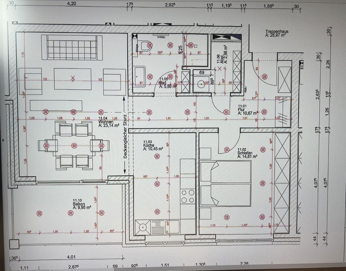 Wohnung zum Kauf provisionsfrei 355.000 € 2 Zimmer 72,7 m²<br/>Wohnfläche 2.<br/>Geschoss Scharnbergstieg 4 Trittau 22946